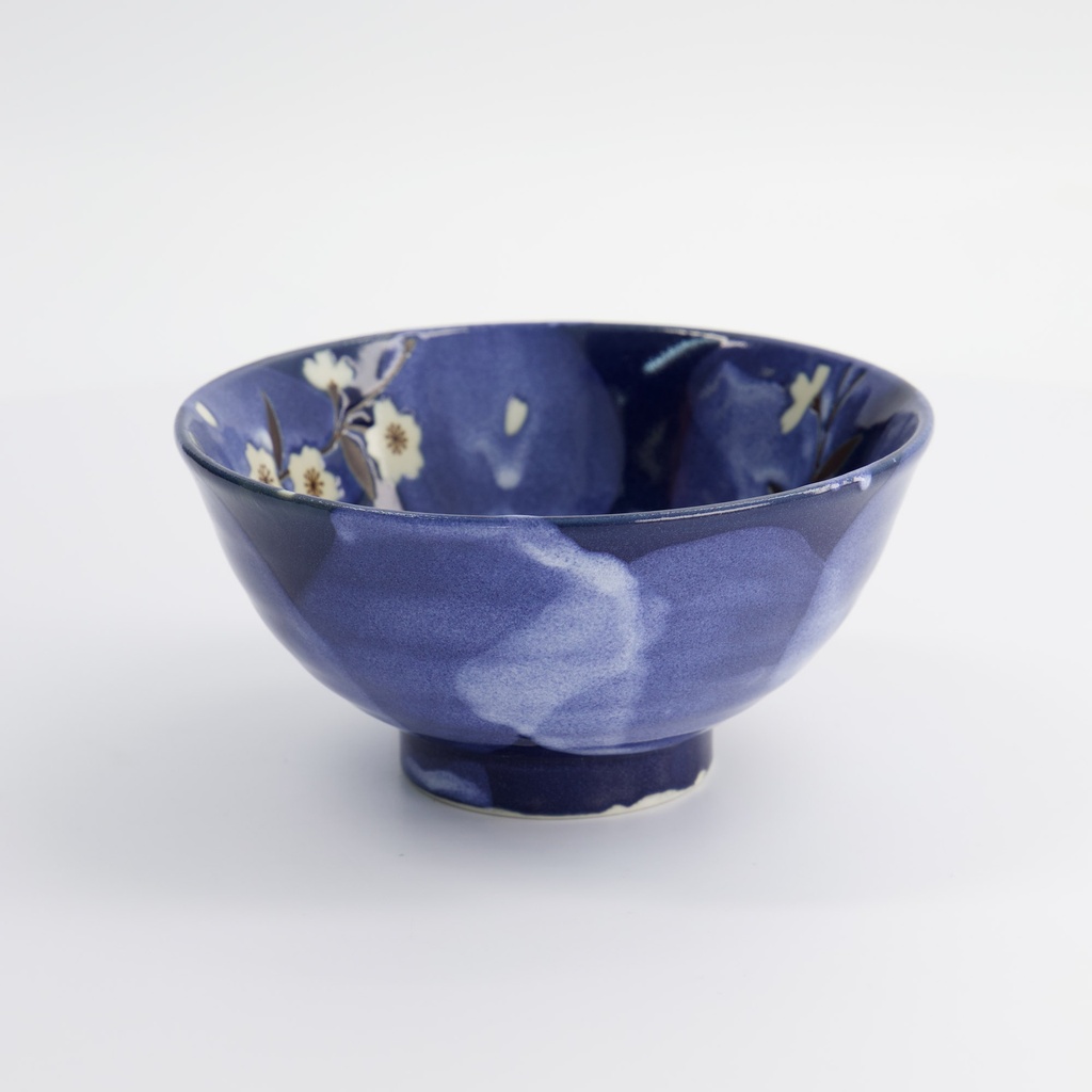 Blue Sakura Bowl 16x8cm 600ml Q56/BC 6/36